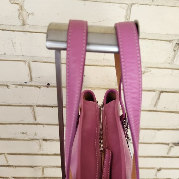 Vintage Coach Hampton Y2k  Pink Barbie Handbag Tote Purse - Picture 4 of 16